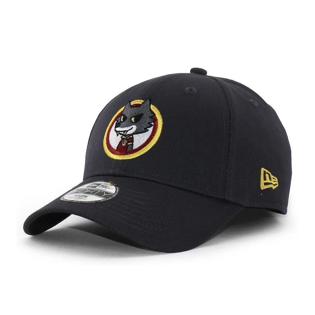 [New Era] Kids Cap 9FORTY Strapback AS Roma YOUTH SERIA A ROMOLO STRAPBACK CAP GRAPHITE AS ROMA KIDS Kids Youth Hat 940 Serie A Soccer SOCCER