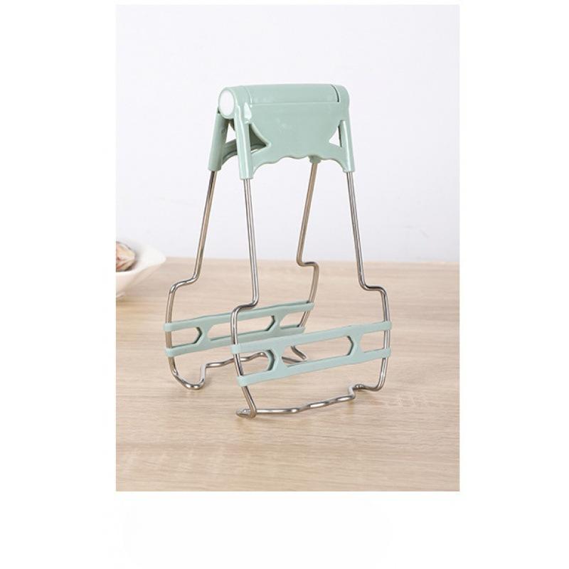 Küche Silikon Rutschfest und Verbrühschutz Teller Pick Schüssel Pick Teller Pick Edelstahl Teller Pick