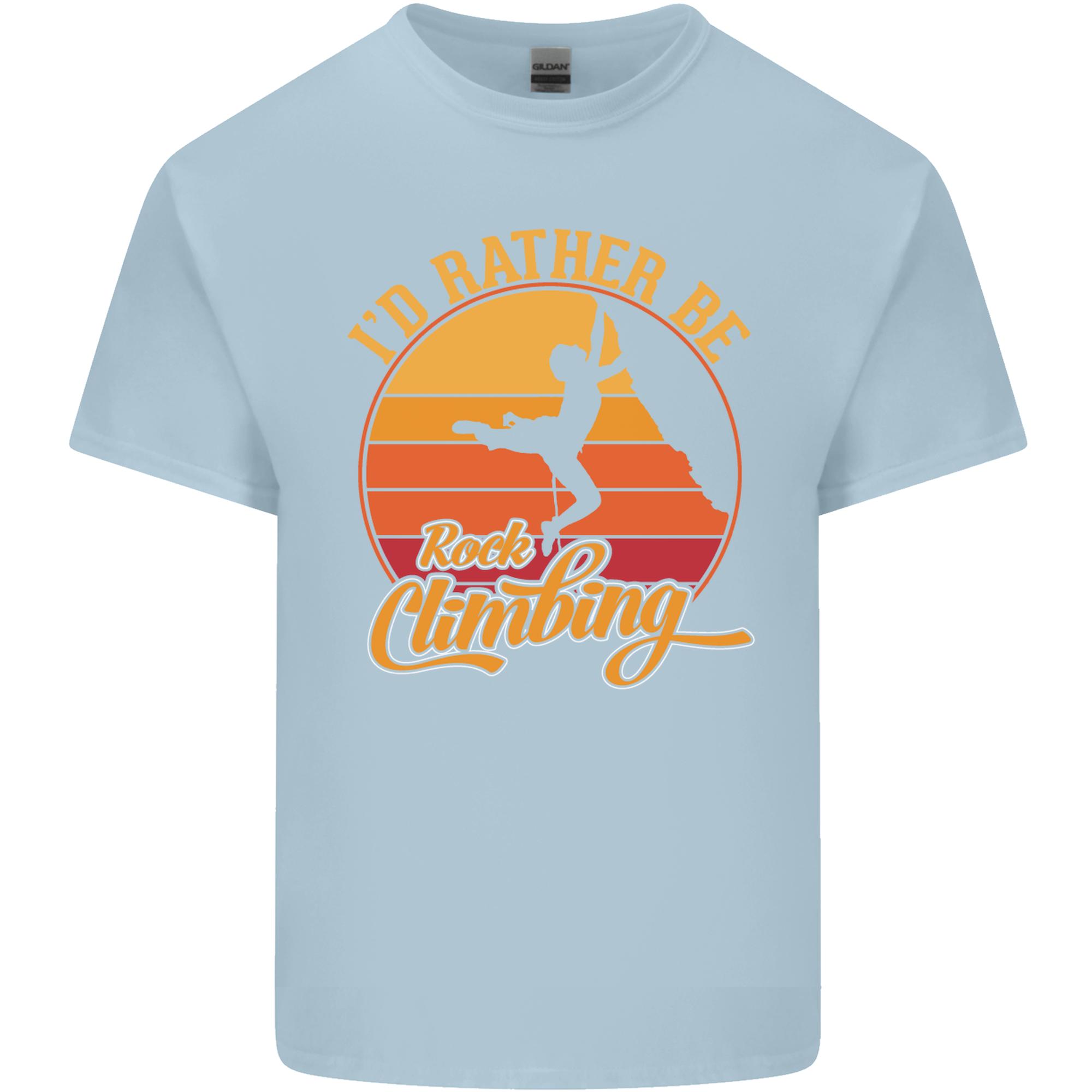 Funny Rock Climbing Climber Unisexs Light Cotton TShirt S