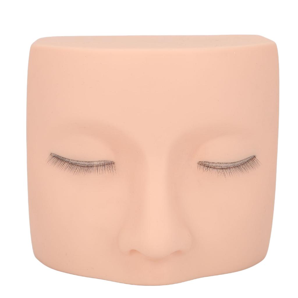 Eyelash Extension Mannequin Head PVC Realistic Comfortable Touch Reusable Practical Mannequin Head
