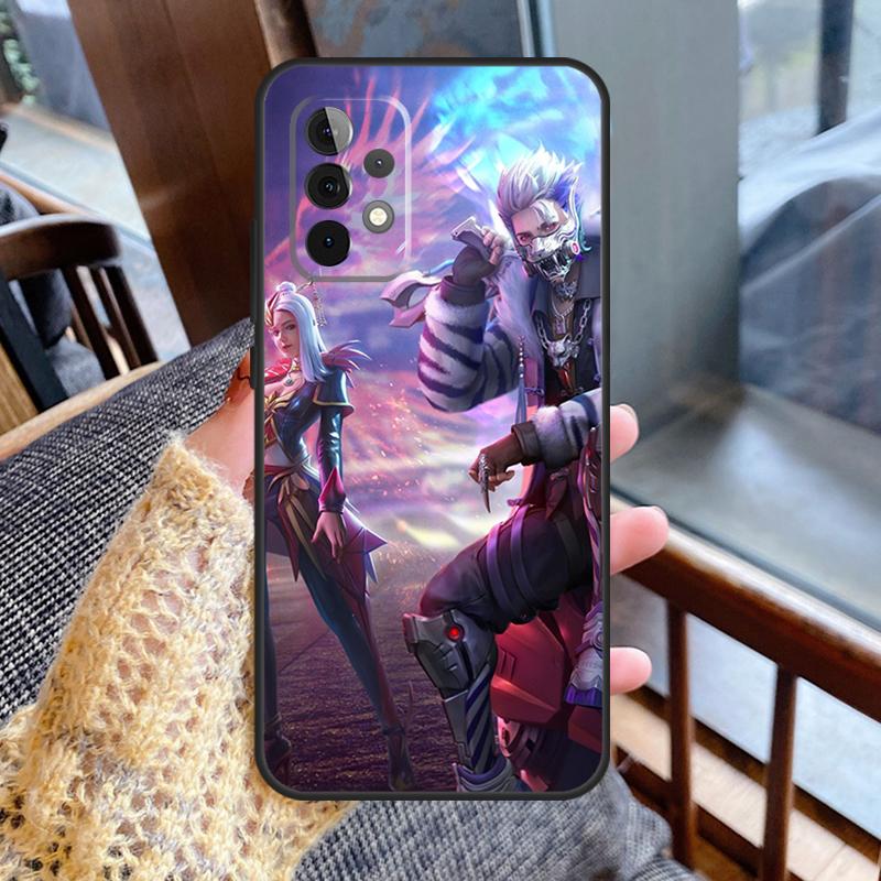 Game Free Fire Case For Samsung Galaxy A12 A13 A14 A32 A33 A34 A52 A53 A54 A50 A52S A11 A31 A51 A71 Cover