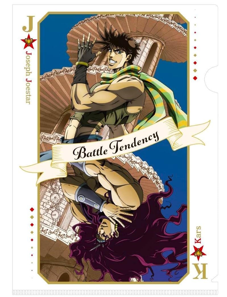 

JoJo s Bizarre Adventure Clear File Joseph Joestar Kars (Spiral Staircase) Battle Tendency JoJo World THE JOJO WORLD Official Merchandise