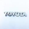 For Toyota RAV4 Corolla Camry Prado Crown REIZ CHR LAND CRUISER 3D emblem stickers front and rear car logo modification