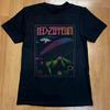 Led Zeppelin T-shirt Classic Rock Band Unisex Black T-shirt Size S-5XL Unisex T-Shirt