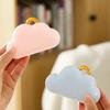 Lint Roller Cloud Shape Reusable Sticky Pet Hair Remover with Lanyard Easy Washable Dust-Proof