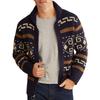 Men's  Trend  Leisure  Loose  Adding Fleece  Outerwear  Cardigan  Knitting  Sweater  Coat