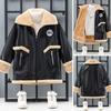 Boys' Leather Jackets for Fall/Winter: Children's Fleece-Lined, Thickened Leather Jackets