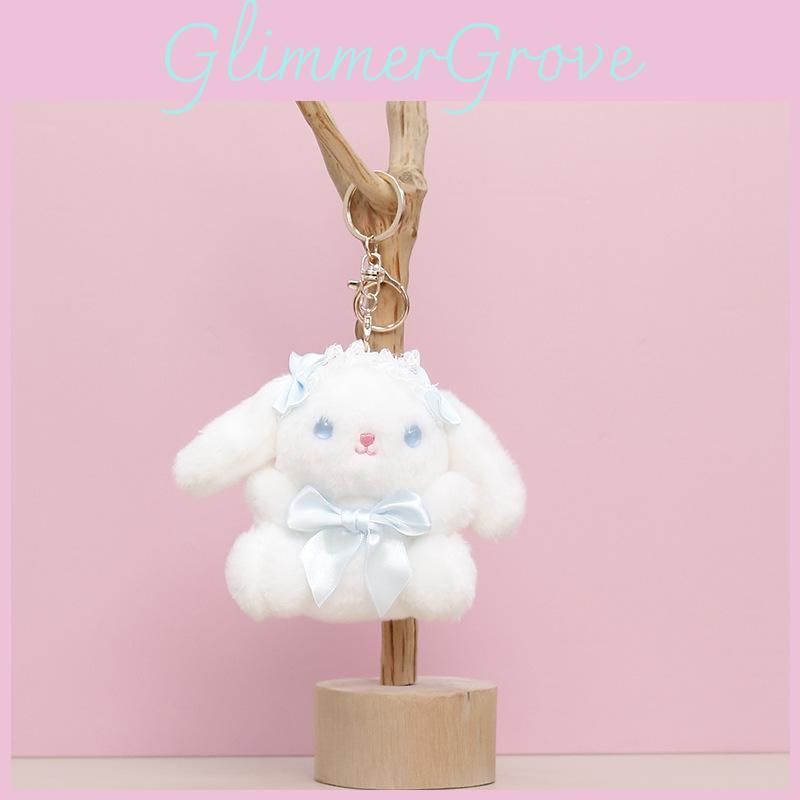 Plush Rabbit Lolita Keychain Bag Decoration Animal Pendant Gift Doll Cartoon