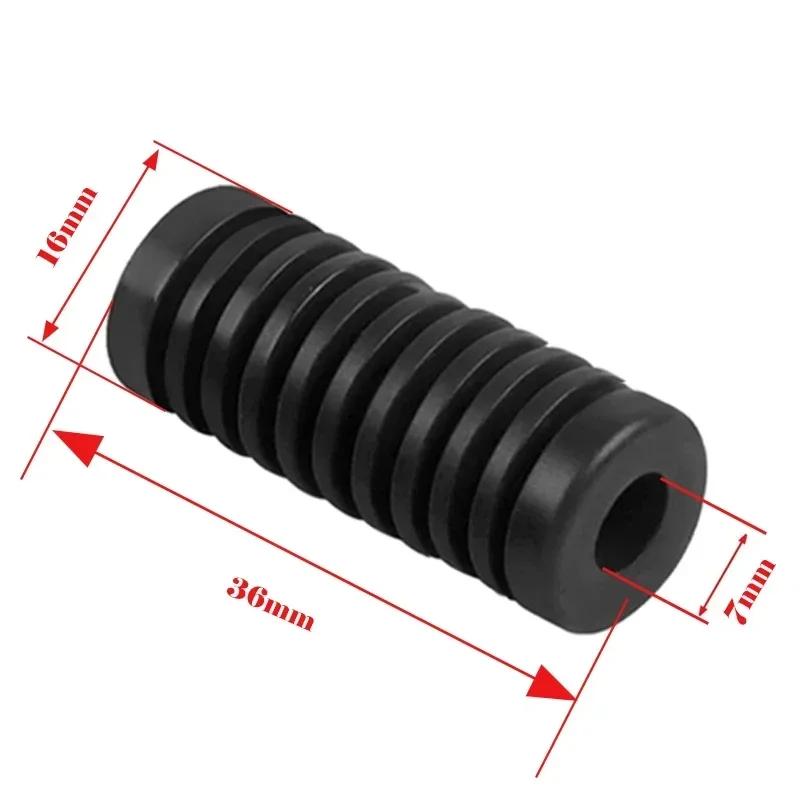 2 Stück Motorrad Schalthebel Fußpolster Pedal Gummiabdeckung Universale Pedalabdeckung Schalthebel Pad Für Yamaha Suzuki Kawasaki