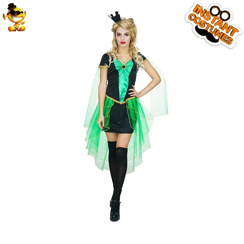 Adult women s Halloween witch stage costume, witch queen party cosplay costume S