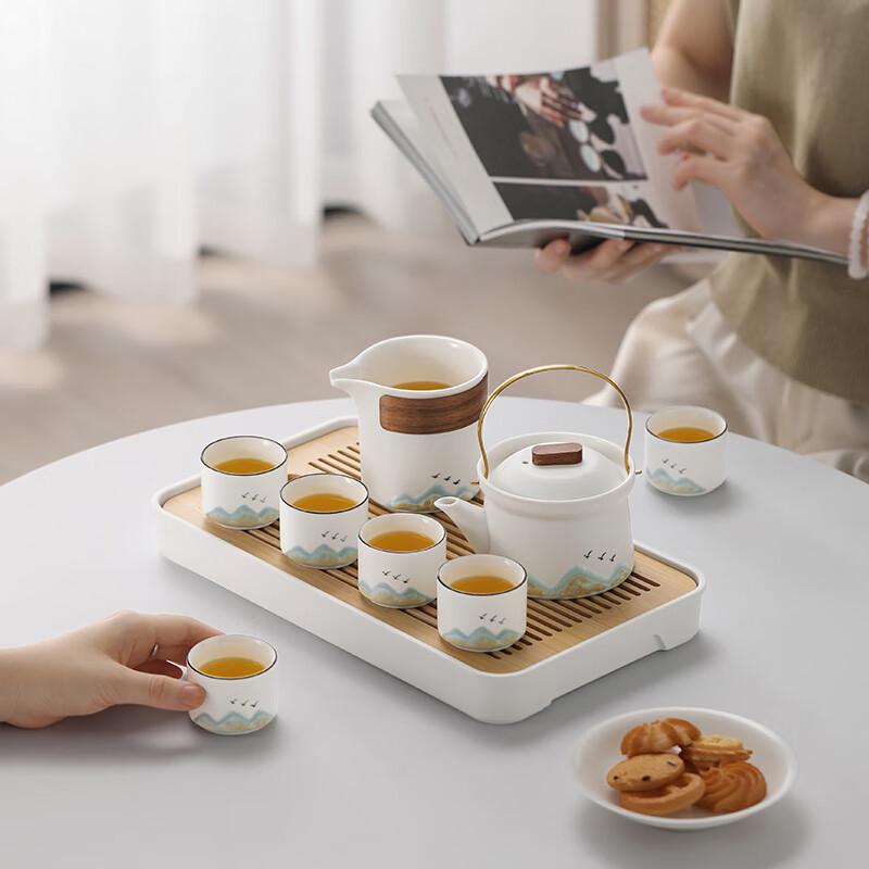 Naijiang 2024 Ceramic Kung Fu Tea Set