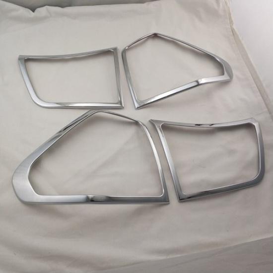 Chrome Rear Fog Light Taillight Lid Frame Cover Trim For 2004-2006 Lexus RX330