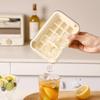 Food-Grade Ice Cube Tray with Lid: Homemade Ice Storage Box for Freezer