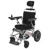 Electric Wheelchair 136kg Capacity Adjustable Backrest Foldable 21km