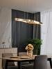Dining Room LED Hanging Lamp Nordic Luxury Diamond Ring Chandelier Indoor Lighting Bedroom Study Light Bar Dining Table Fixtures