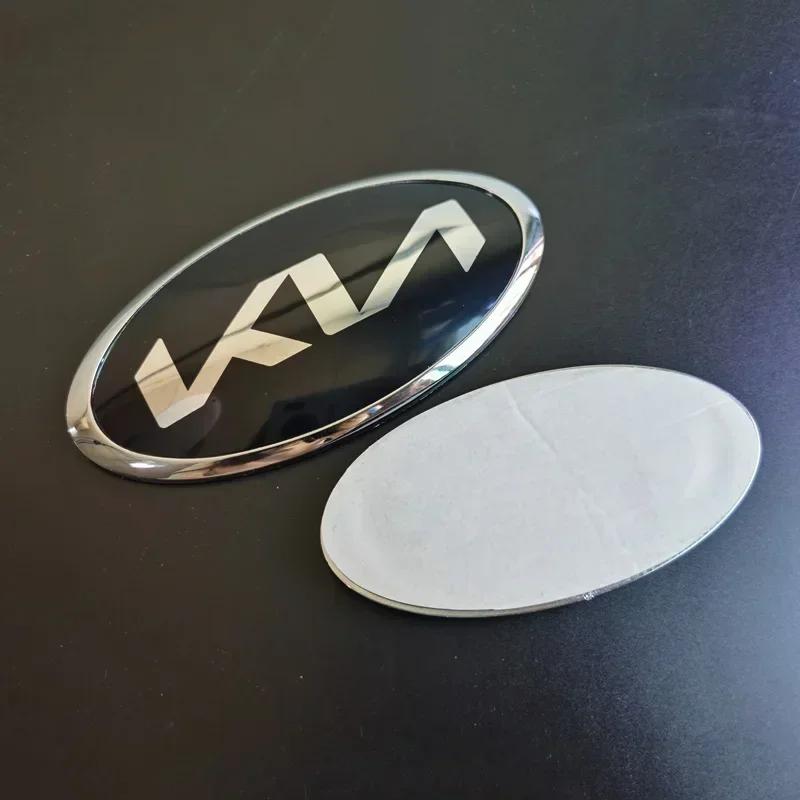 ABCDFD1Car Front Hood Emblem Rear Trunk Badge Sticker for KIA K2 K3 K4 K5 KX7 Sportage Picanto Sorento Rio Soul Ceed Forte Accessories