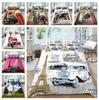 3D Cartoon Car Bedding Building Car Printing Quilt Cover Pillowcase 2 or 3 Full-size Twin Bed Microfiber Fabric Soft Washable Zipper Home Decoration