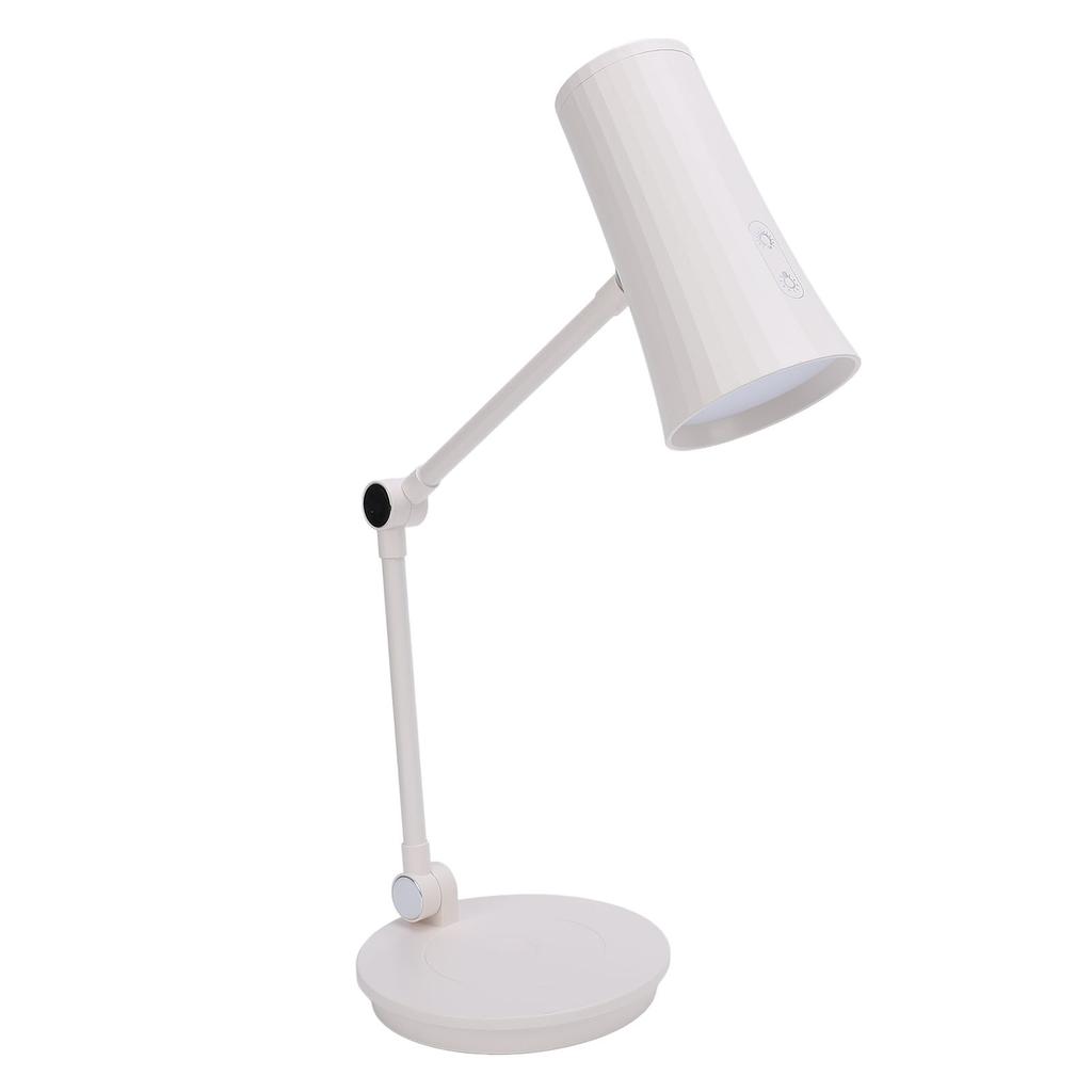 Cordless Desk Lamp 3 Color Temperature Touch Control Magnetic Charging LED Desk Lamp with RGB Projection Light