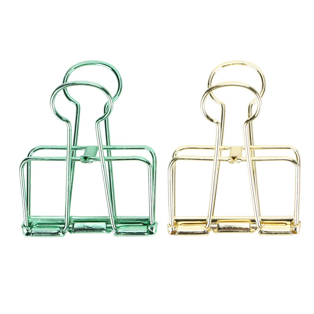 Hollow Dovetail Clip MultiColor Tail Clips Paperclip Decorative Tool(L )