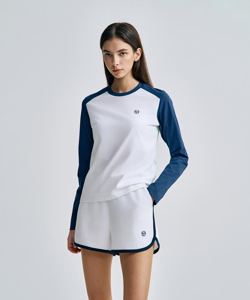 SERGIO TACCHINI W Cool Match Color Block Long Sleeve T-Shirt