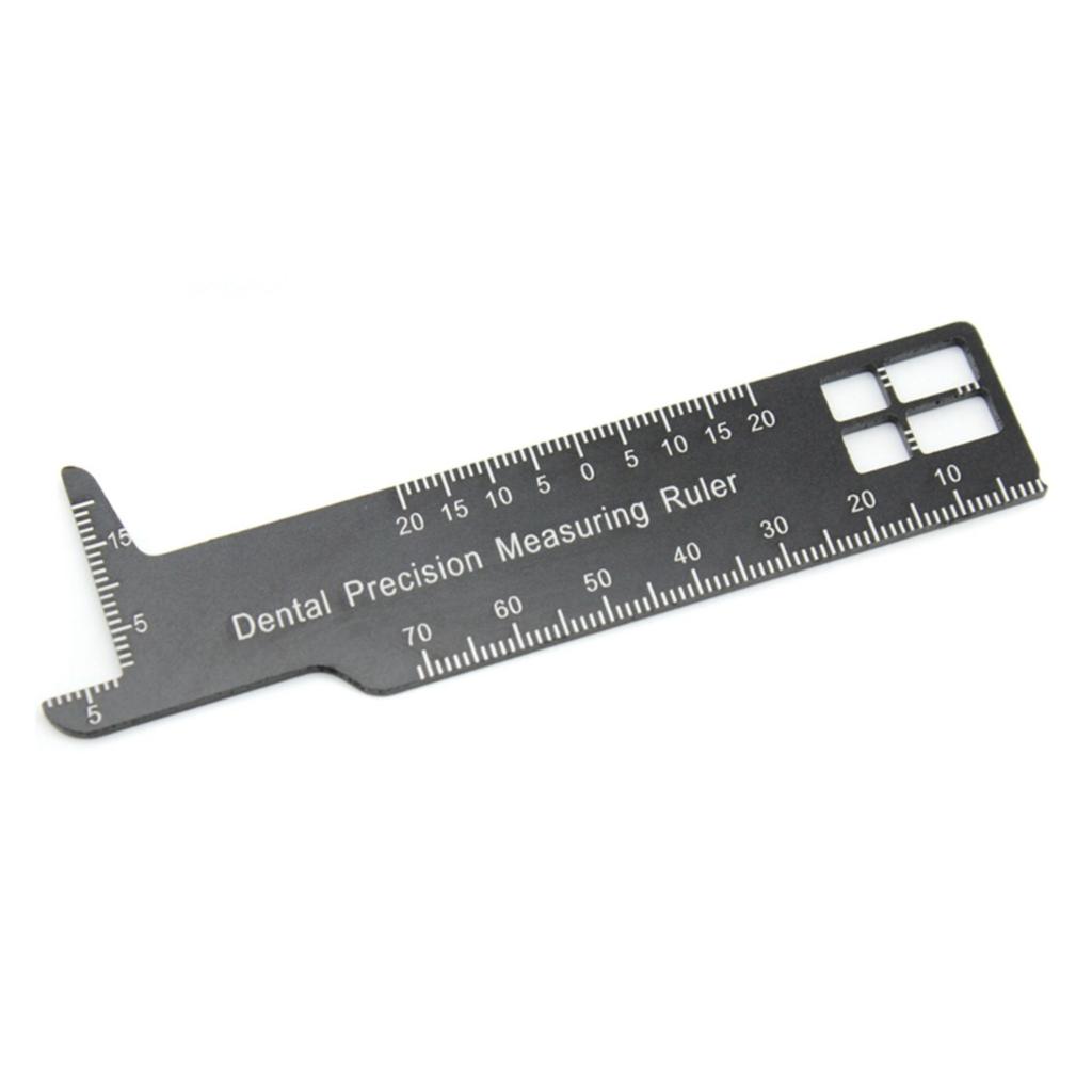 Ergonomic Dental Precision Measuring Ruler Small Handheld Tooth Measurement Device for Accurate Tooth Length Measurement