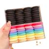 Children's Seamless High-Elasticity Hair Ties - No Damage Rubber Bands for Girls