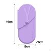 Silicone Heat Resistant Holder Pouch ,2 In 1 ,Heat Mat Hair Tools Bag Straightener