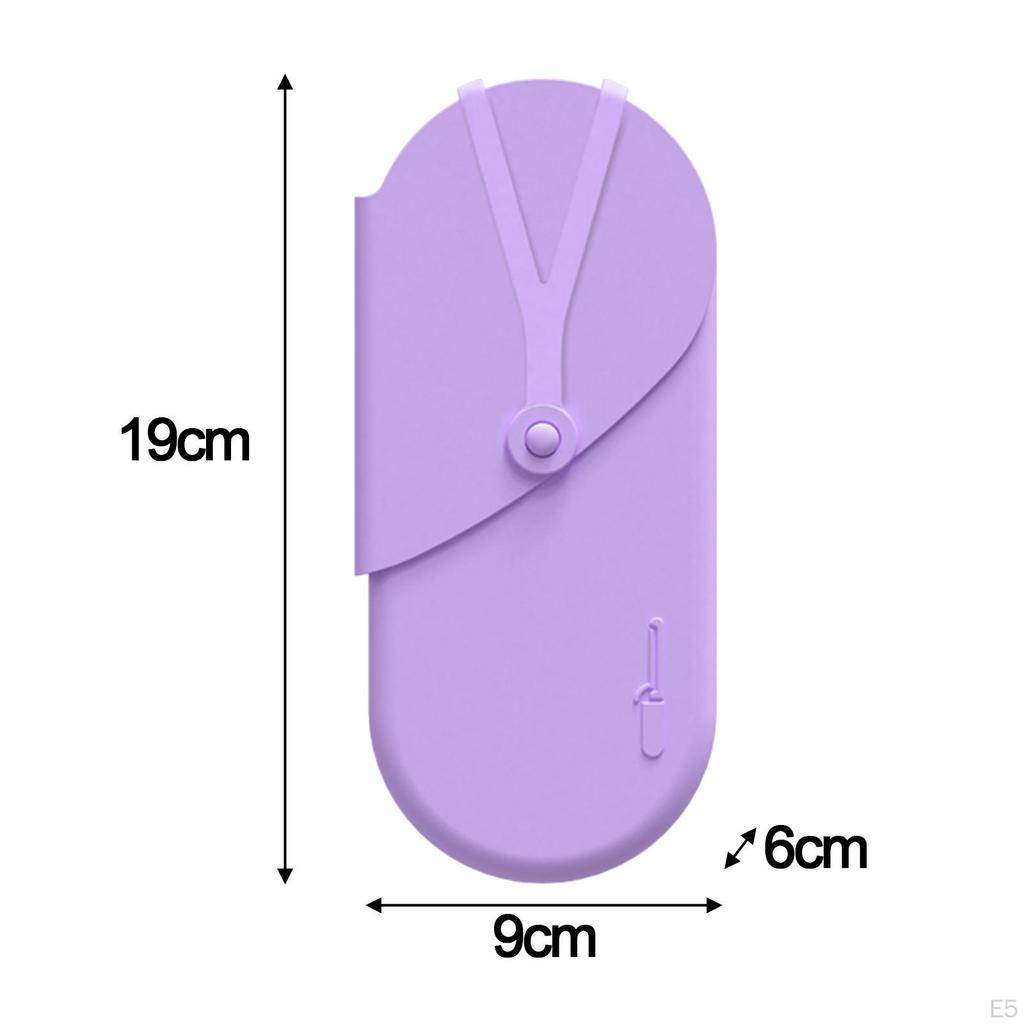 Silicone Heat Resistant Holder Pouch ,2 In 1 ,Heat Mat Hair Tools Bag Straightener