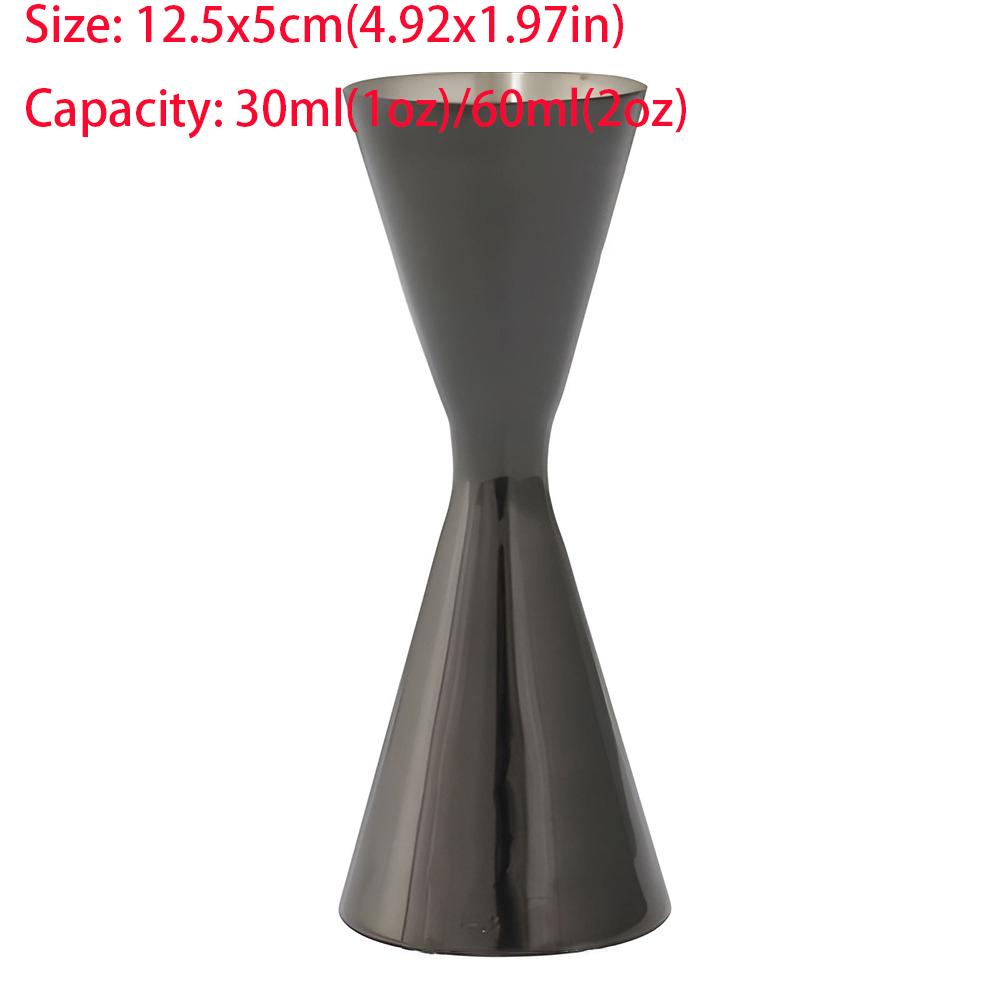 15/30ml oder 25/50ml Cocktail Bar Jigger Design Japanischer Edelstahl Messbecher Jigger Double Spirit Barkeeper Küchengadg