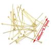 Stainless Steel 304 Ball Head Pin, 0.7mm Thick, for DIY Jewelry and Beading
