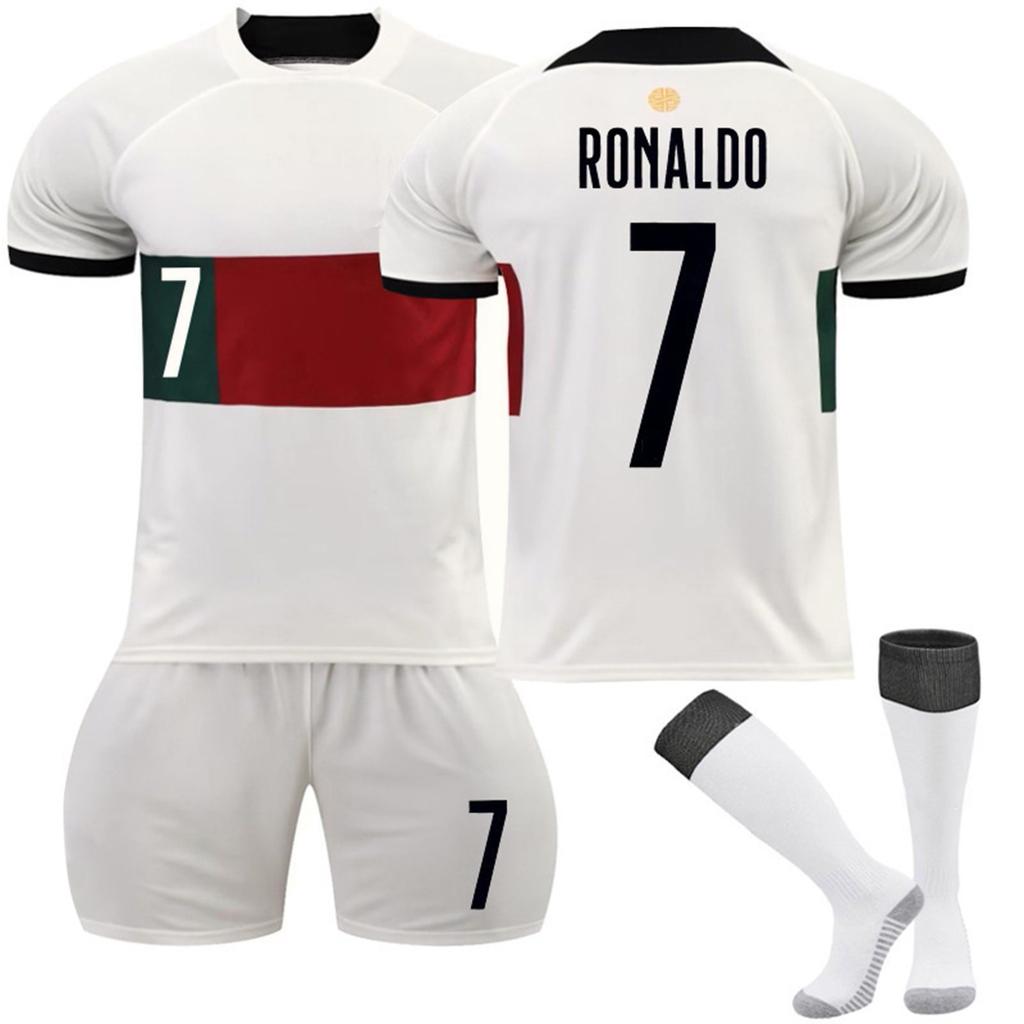 22/23 France Away Jerseys Children's Football Training Suit Set