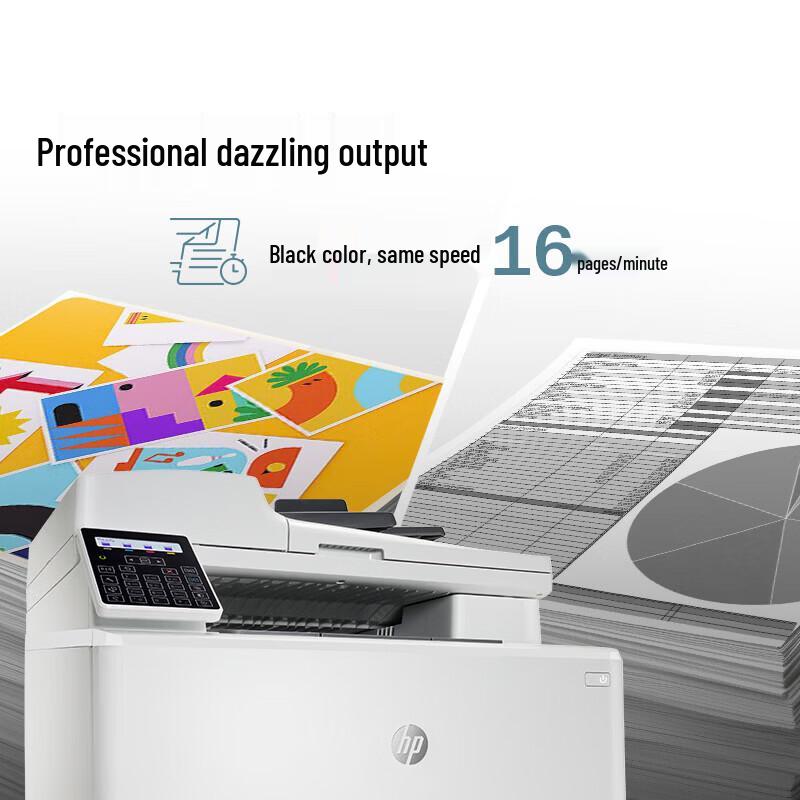 HP Color LaserJet Pro MFP M181fw All-in-One Printer CN plug (adapter included)