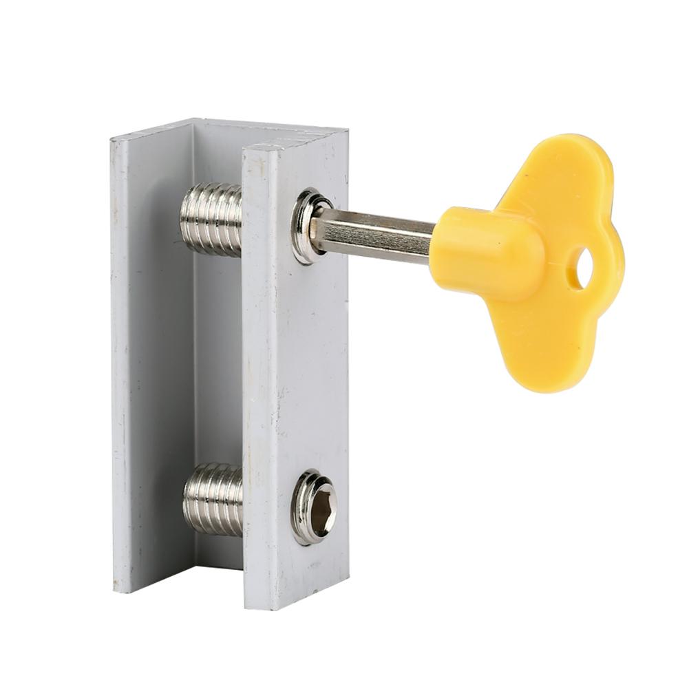 1-10Pcs Sliding Sash Stopper Cabinet Locks Straps Security Anti-theft Lock Window Sliding Door Baby Kids Child Safety Doors Lock