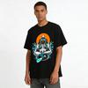 Biohazard Gas Mask Cool Print Casual Top Pure Cotton T-shirt
