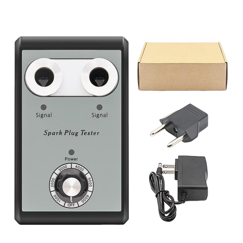 Car Spark Plug Tester Automotive Engine Ignition Coil Tester Safe Plug Analyzer Double Plug Vehicle Diagnostic Tools