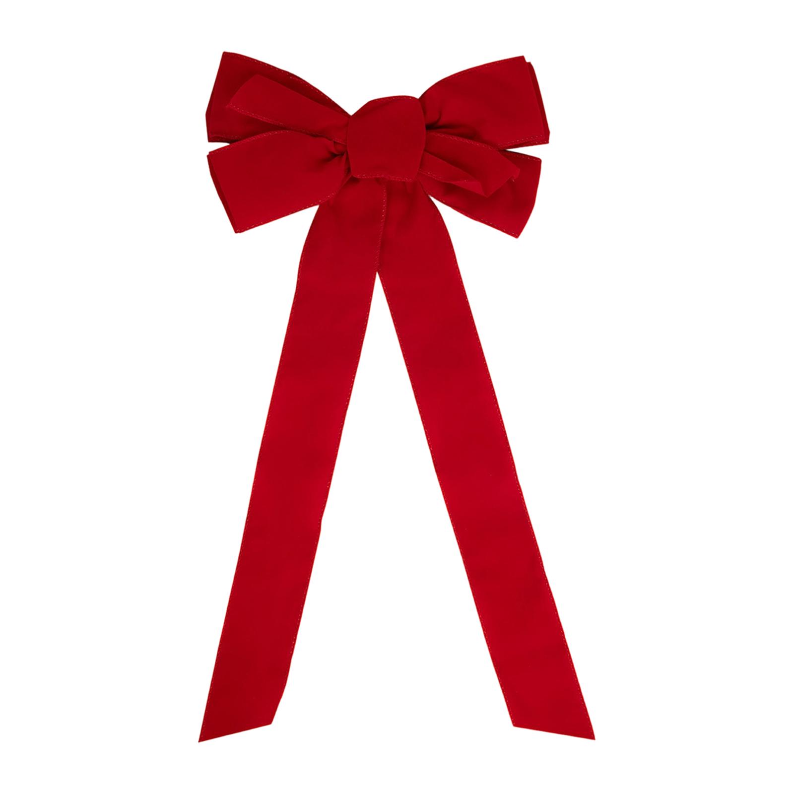 

Рождественская гигантская елка замшевый бант рождественское украшение One Size