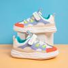Boys Casual Breathable Running Shoes New Soft Sole Children Versatile Board Shoes Spring and Autumn Mesh Velcro Girls