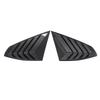 2PCS Rear Side Window Louvers Racing     Vent Scoop Shades Cover Blinds for 4 Series  6 Gran   2020 to 2024