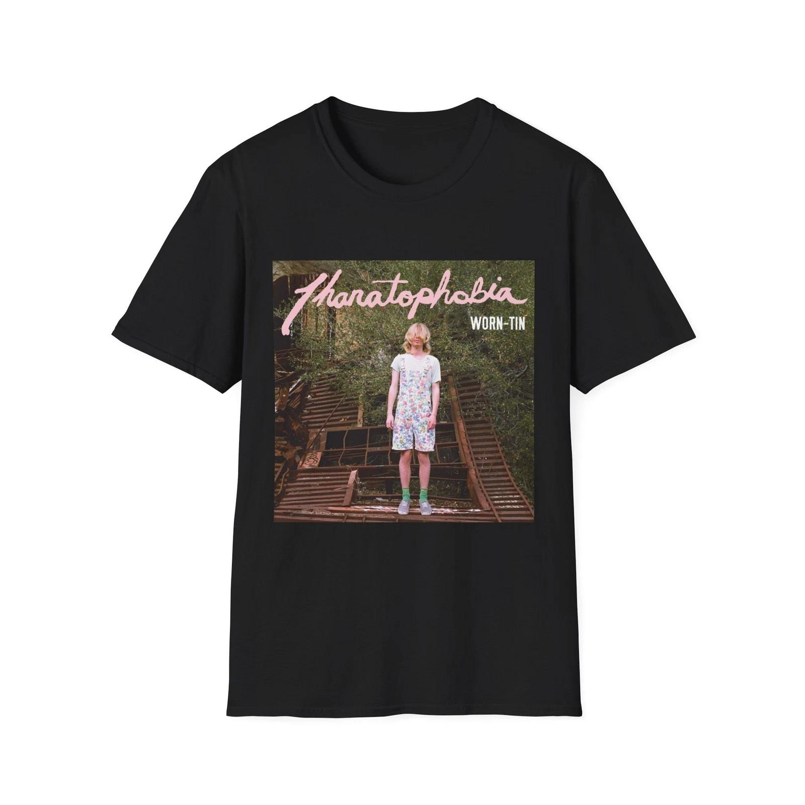Worn-Tin Indie Rock Unisex Adult T-Shirt Unisex Heavy Cotton Tee XL