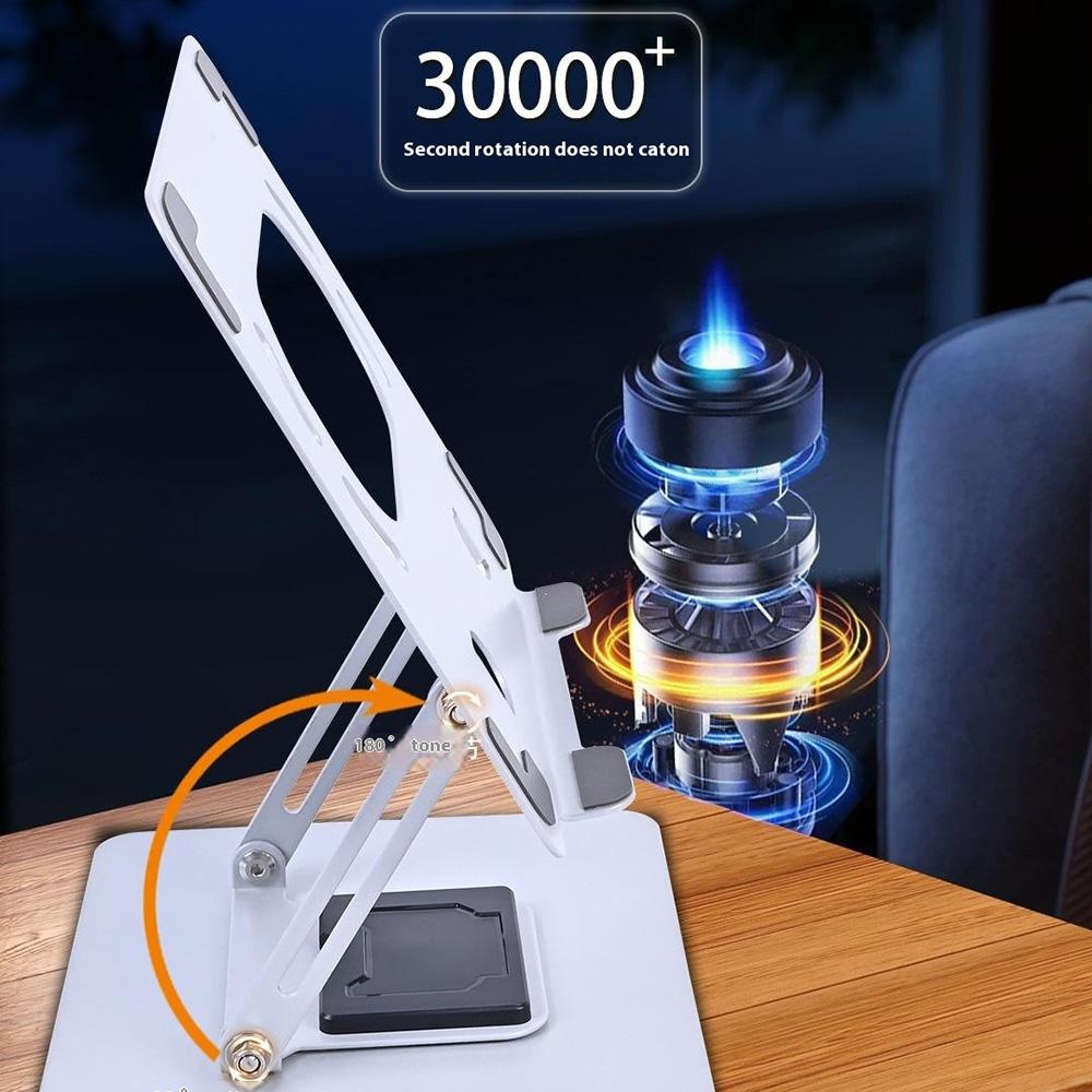 GFX07-T Laptop Holder Cooling Stand Adjustable Height 360 Degree Rotating Carbon Steel Foldable Bracket