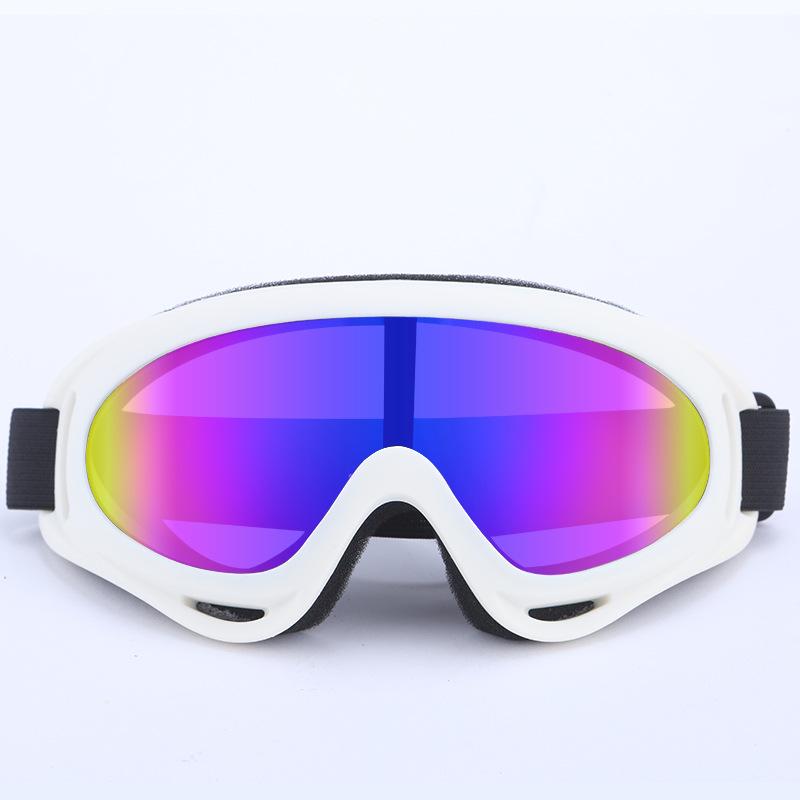 Motorcycle Goggles Dirt Bike ATV Motocross Anti-UV Dustproof Goggles for Men Women Kids Youth Adult