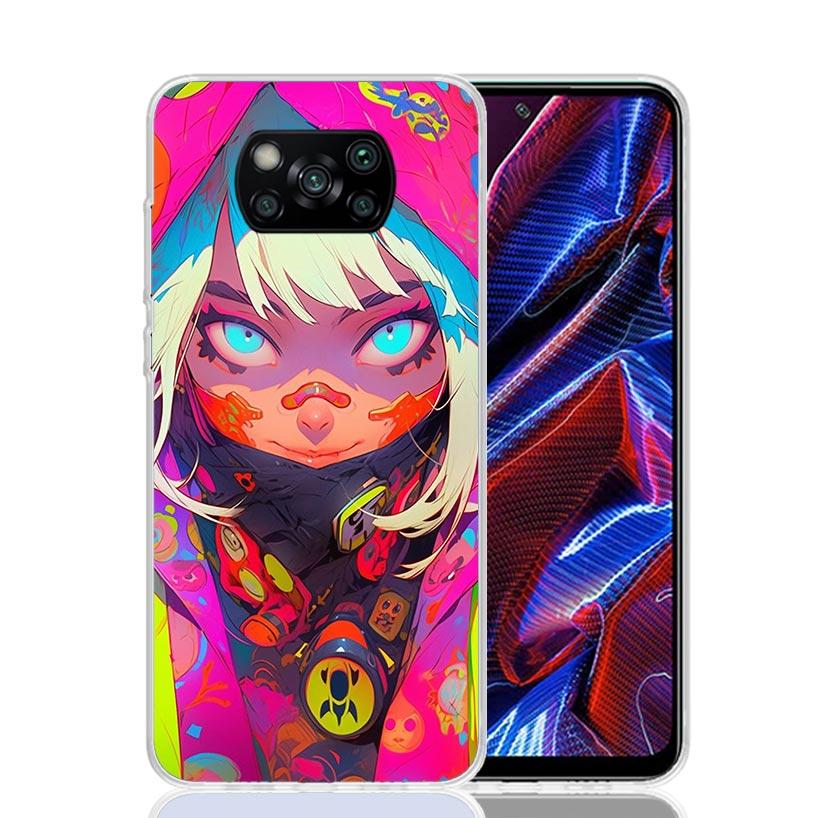 Crazy Gothic Japan Anime Girls Phone Case For Xiaomi Poco F7 Ultra X7 X6 Pro X5 Redmi 15 15C 13 13C 12 12C 10 10A 10C 9 9A 9C 9T