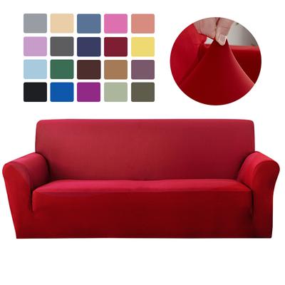 Fundas de sofá elásticas de Color sólido para sala de estar, funda elástica para sillón, funda para sofá, Protector seccional en forma de L para esquina
