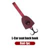 Car Seat Back Hook Car Clip For Citroen C4 C3 C5 C1 C2 C-Elysee Berlingo Picasso Jumpy Cactus Aircross Saxo