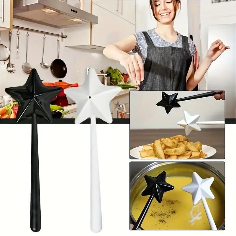 1PCS Creative Kitchen Black Pepper Seasoning Gadget Seasoning Bottle Star Pepper Seasoning Magic Wand