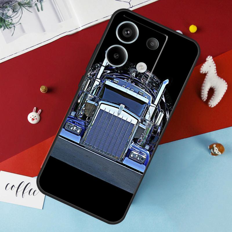 Cool Heavy Truck Car Case For Xiaomi Redmi Note 12 11 10 9 8 13 Pro Plus 12S 11S 10S 9S 10A 9C 10C 12C 13C Cover