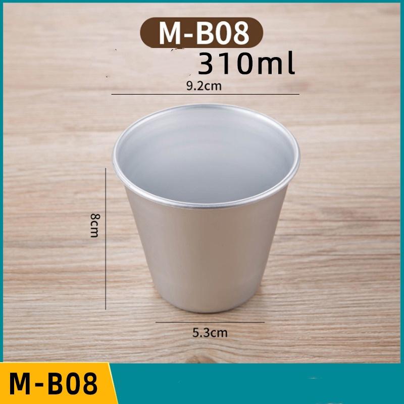 5 or 10 Pcs Set Pudding Cup Molds Mini Fluted Cake Pans Jelly Fast Heat-Up Aluminum Alloy Baking Mold Mousse Dish Cheese Mould