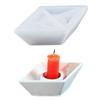 Boat Silicone Molds Resin Molds Paper Boat Shaped Candle Silicone Molds Resin Candle Holder Mold Silicone Pouring Molds For