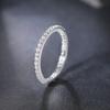 ZHOUYANG Small Cute Dainty Rings For Women Full Round Zircon Female Ring Finger Accessories Gold Color Jewelry Korean Gifts R638