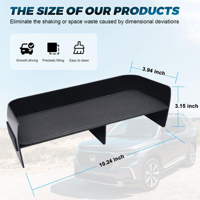 Center Console Organizer Tray for Honda Pilot 2025-2025 For Honda Passport 2026 Car Armrest Storage Box Secondary Insert Divider